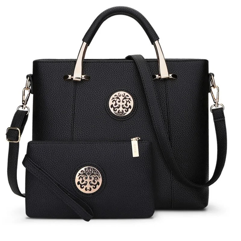 Elegant Women's Bag Set - Fashionable PU Leather